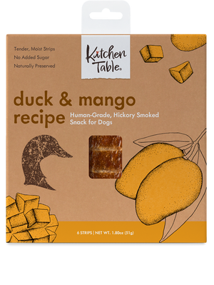 Kitchen Table Duck & Mango Dog Snack