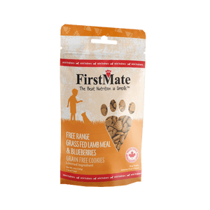 FirstMate Mini Trainers Grass Fed Lamb Meal & Blueberries Dog Treats