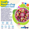 Soda Pup Enrichment Slow Feed Tray - Mandala