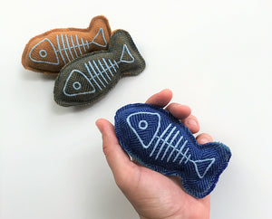 Thread and Paw Fishy Catnip Toy