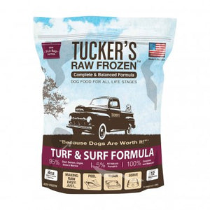 Tuckers Turf & Surf Raw Frozen Dog Food