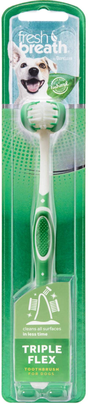 Tropiclean TripleFlex Toothbrush for Dogs