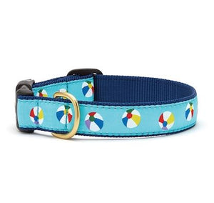 Up Country Beach Balls Dog Collars & Leads