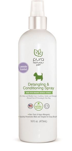 Pure and Natural Pet Detangling & Conditioning Spray