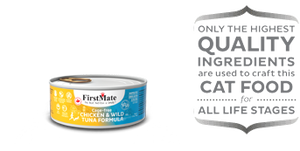FirstMate Cage Free Chicken & Wild Tuna 50/50 Formula Cat Food 5.5oz