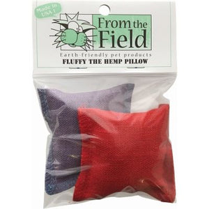 From the Field Small Hemp Catnip Pillows - 2 per Package