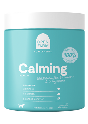 Open Farm Calming Supplement Chews for Dogs - 90 Chews