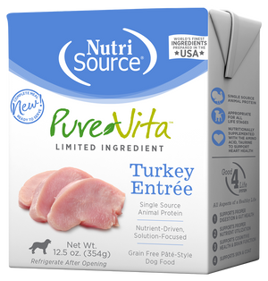 PureVita Turkey Grain-Free Limited Ingredient Wet Dog Food