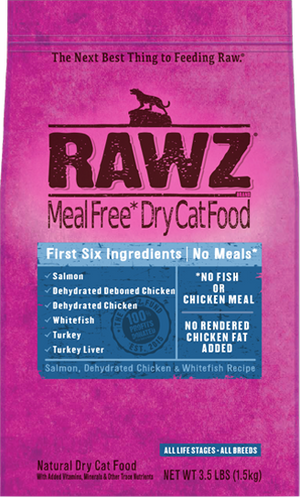 RAWZ Salmon, Dehydrated Chicken & Whitefish