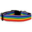 Mirage Rainbow Striped Collars & Leashes