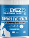 Peteyez Eliminate Tear Stains Whitefish for Dogs & Cats