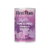 FirstMate Pork & Apple Formula Wet Dog Food 12.2oz