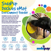 Soda Pup Enrichment Lick Mat Suction Cups - Yelow Duckies