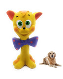 Lanco Yellow Cat Senior Squeaky Toy