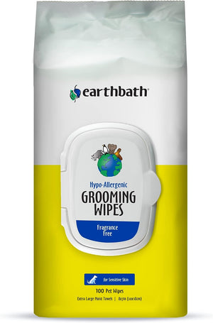 Earthbath Hypo-Allergenic Grooming Wipes
