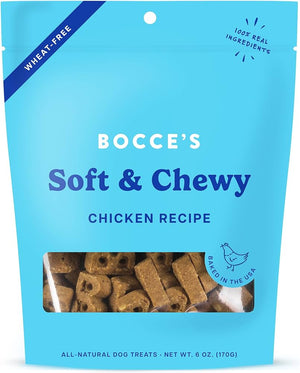 Bocce's Bakery Chicken Recipe Soft & Chewy Dog Treats