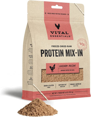 Vital Essentials Protein Mix-In Chicken Freeze Dried Raw Topper for Dogs & Cats