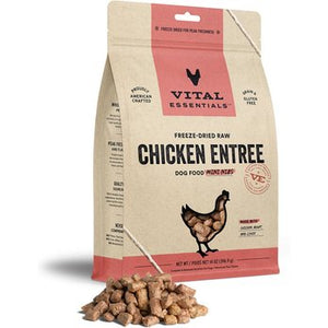Vital Essentials Freeze Dried Chicken Mini Nibs Cat Food
