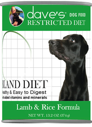 Dave's Restricted Diet Lamb & Rice Formula