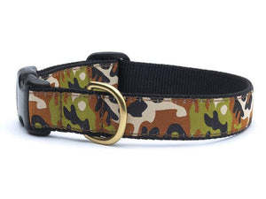 Up Country Camo Dog Collar and Leads