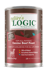 Nature's Logic Beef Can 13.2 oz Case