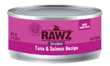 Rawz Shredded Tuna & Salmon Cat Food 3oz