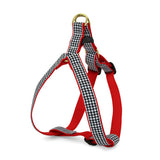 Up Country Classic Black Houndstooth Dog Harness