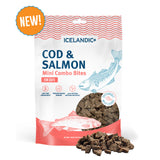 Icelandic+ Cod & Salmon Mini Combo Bites Cat Treats