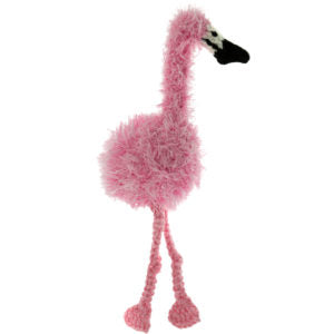 OoMaLoo  Flamingo – Handmade Squeaky Dog Toy