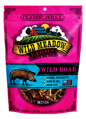 Wild Meadow Farms Classic Wild Boar Minis 3.5oz