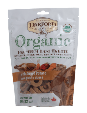 Darford Organic Premium Dog Treat with Sweet Potato 14oz