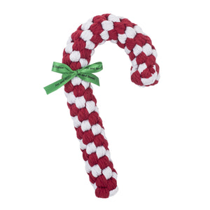 Jax & Bones Candy Cane Christmas Dog Toy