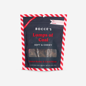 Bocce's Bakery Holiday Lumps of Coal Soft & Chewy Dog Treats