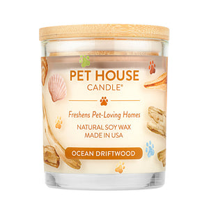 Pet House Ocean Driftwood Candle