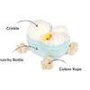 P.L.A.Y. Splish Splash Rub-a-dub-Tub Plush Dog Toy