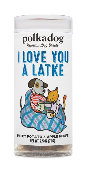 Polkadog "I Love You Latke" Sweet Potato & Apple Treat 2.5oz