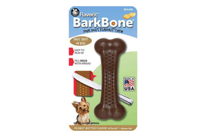 Pet Qwerks Flavorit Bark Bone Dog Chew Toy