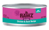 Rawz Shredded Chicken & Duck Cat Food 3oz