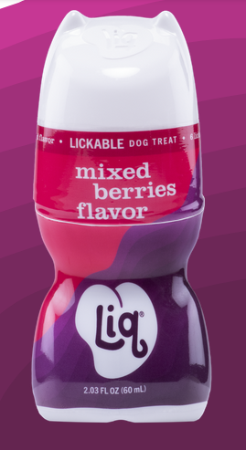 LIQ Brands Mixed Berries Flavour Lickable Dog Treat