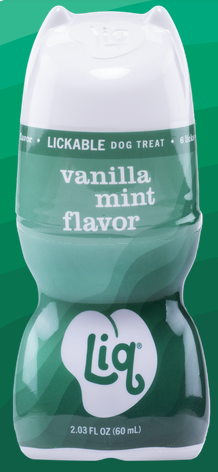 LIQ Brands Vanilla Mint Flavour Lickable Dog Treat