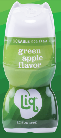 LIQ Brands Green Apple Flavour Lickable Dog Treat