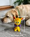 Lanco Yellow Cat Senior Squeaky Toy