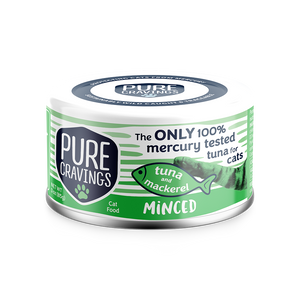 Pure Cravings Tuna & Mackerel Minced Cat Food 3oz