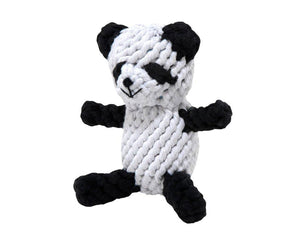 Jax & Bones Petey the Panda Rope Dog Toy
