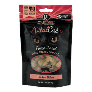 Vital Essentials Freeze Dried Chicken Giblets Cat Treats