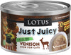 Lotus Just Juicy Venison Stew for Cats