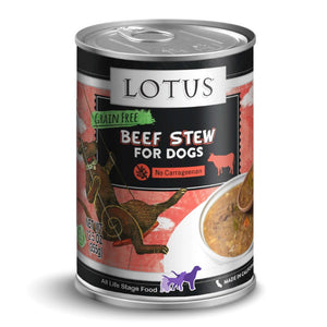 Lotus Grain-Free Beef and Asparagus Stew Dog Food