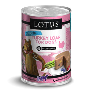 Lotus Grain-Free Turkey Loaf for Dogs