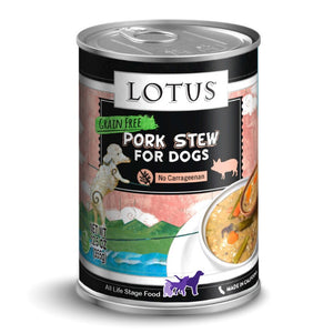 Lotus Grain-Free Pork Stew Dog Food