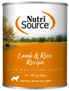 Nutrisource Lamb & Rice Canned Dog Food 13 oz